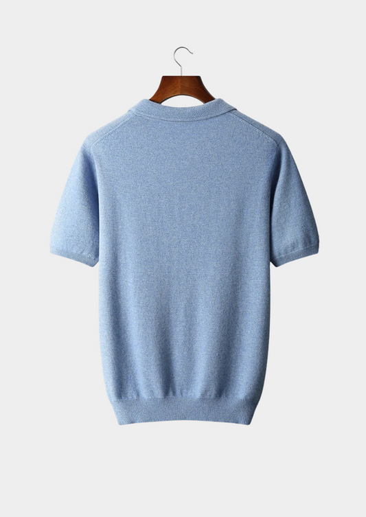 Premium Cashmere Classic Polo Shirt | Solmar