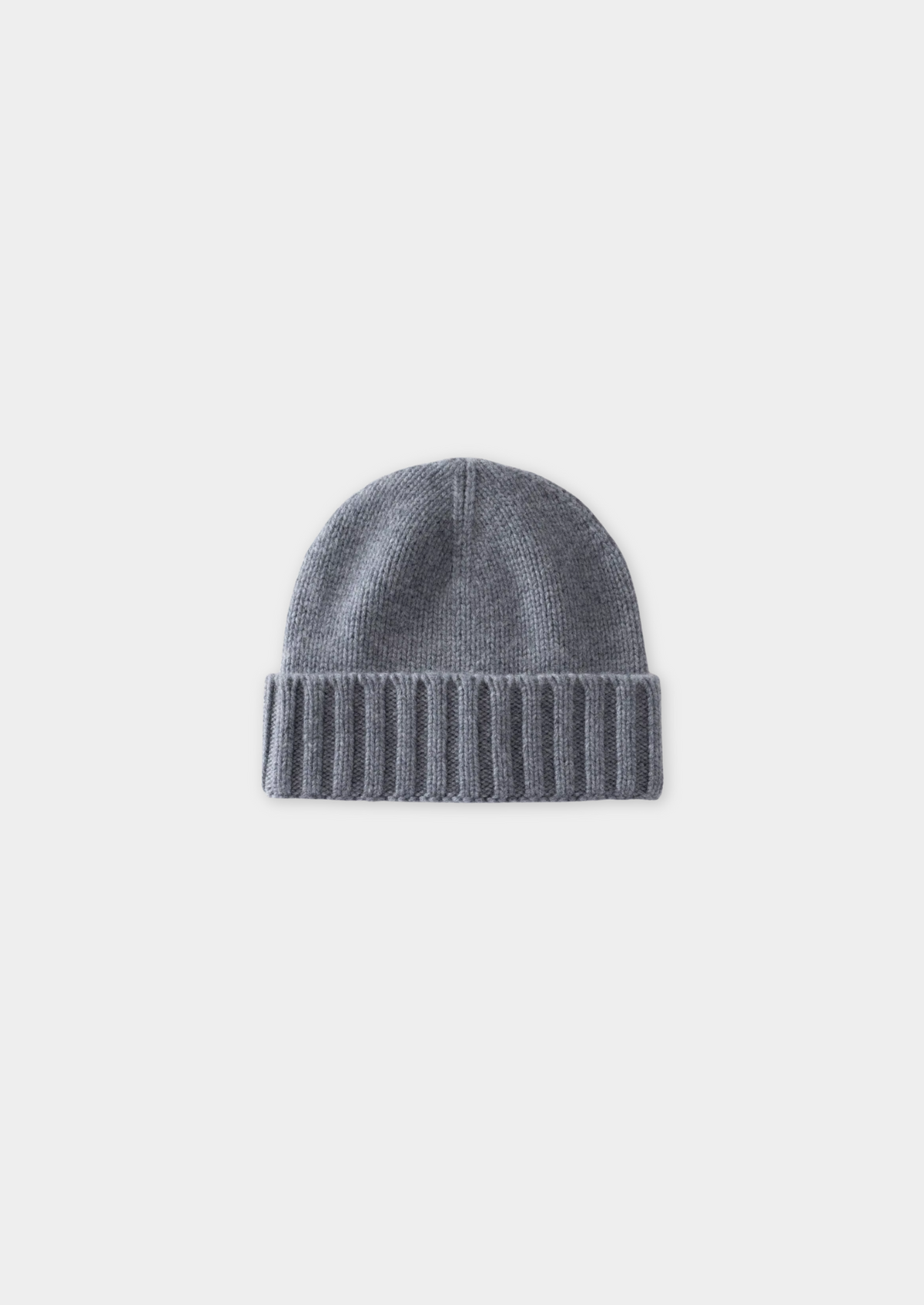 Light Gray Cashmere Wintertime Beanie | Solmar