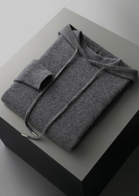 Premium Cashmere Dark Gray Alain Leisure Set | Solmar