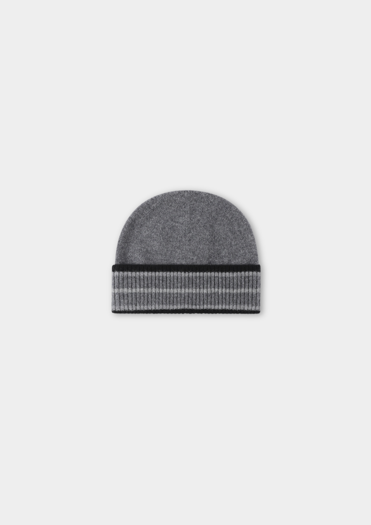 Dark Gray Merino Wool Wintertime Beanie | Solmar