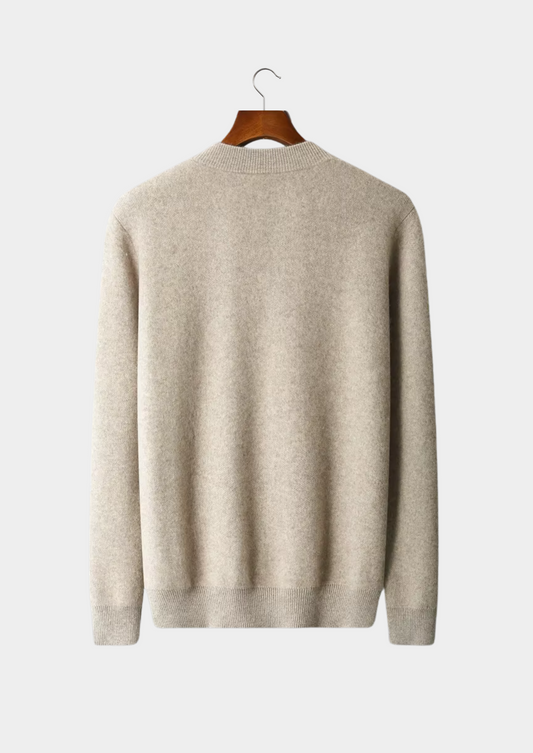 Pure Extra-Fine Merino Wool V-Neck Cardigan | Solmar