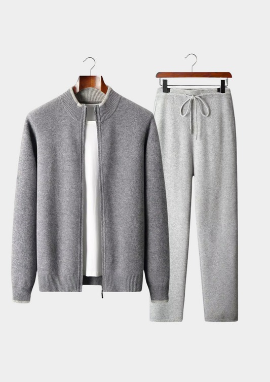 Pure Extra-Fine Merino Wool Two Tone Set | Solmar