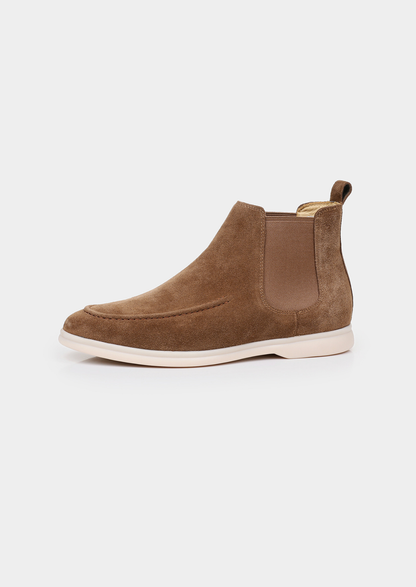 Light Brown Suede Chelsea Boot | Solmar