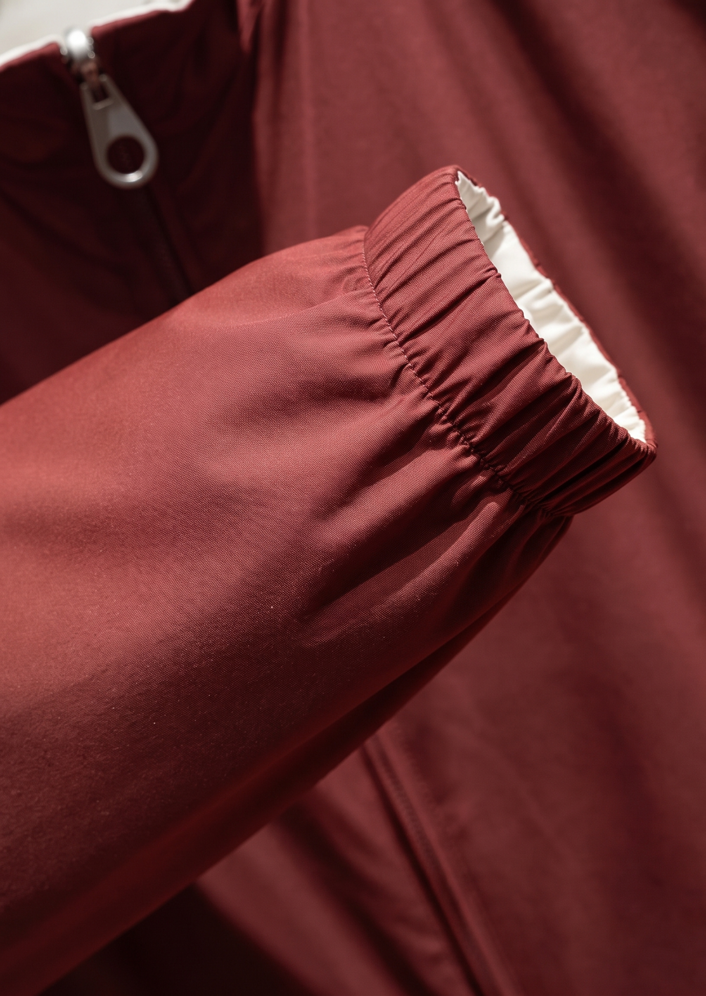 Brick Red Technical Windbreaker Jacket | Solmar