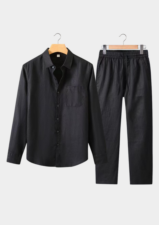 Dolcevita Longsleeve Summer Set - All Black | Solmar