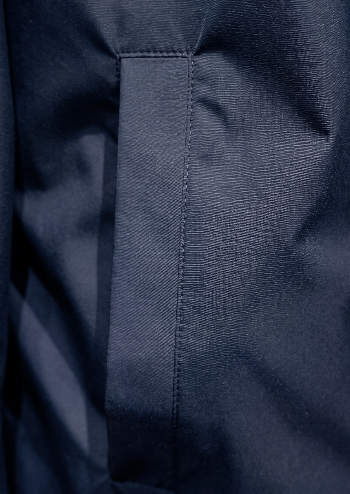 Navy Blue Technical Windbreaker Jacket | Solmar