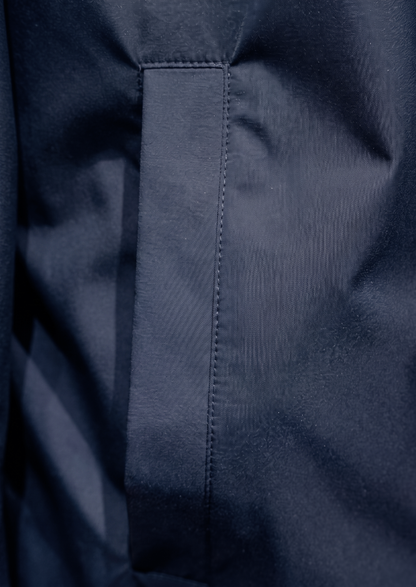 Navy Blue Technical Windbreaker Jacket | Solmar