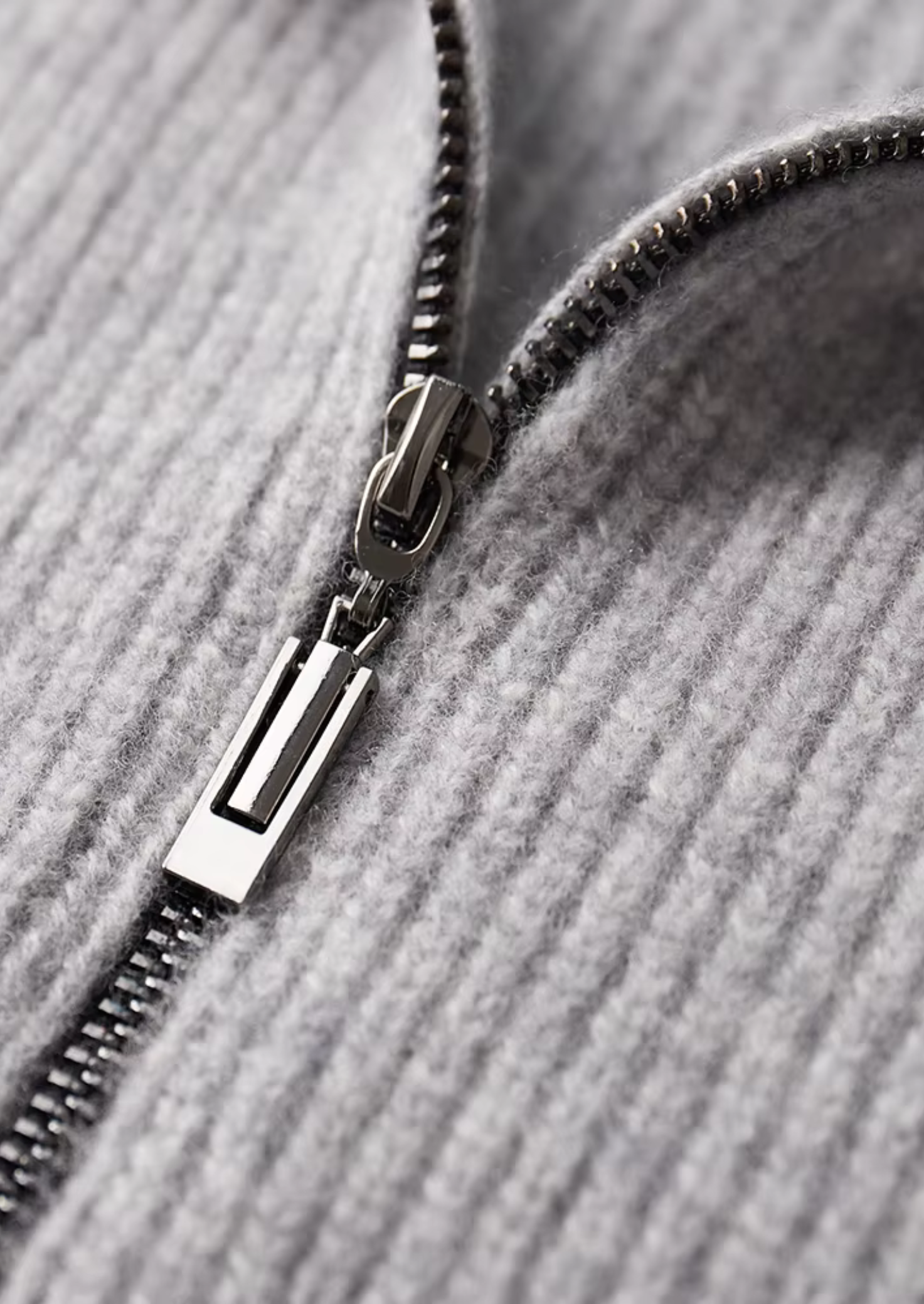 Pure Extra-Fine Merino Wool Ribbed Cardigan | Solmar