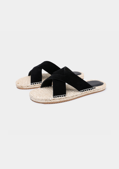 Black Resort Sandal | Solmar