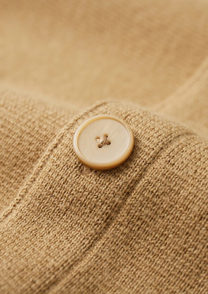 Pure Extra-Fine Merino Wool Button Overshirt | Solmar