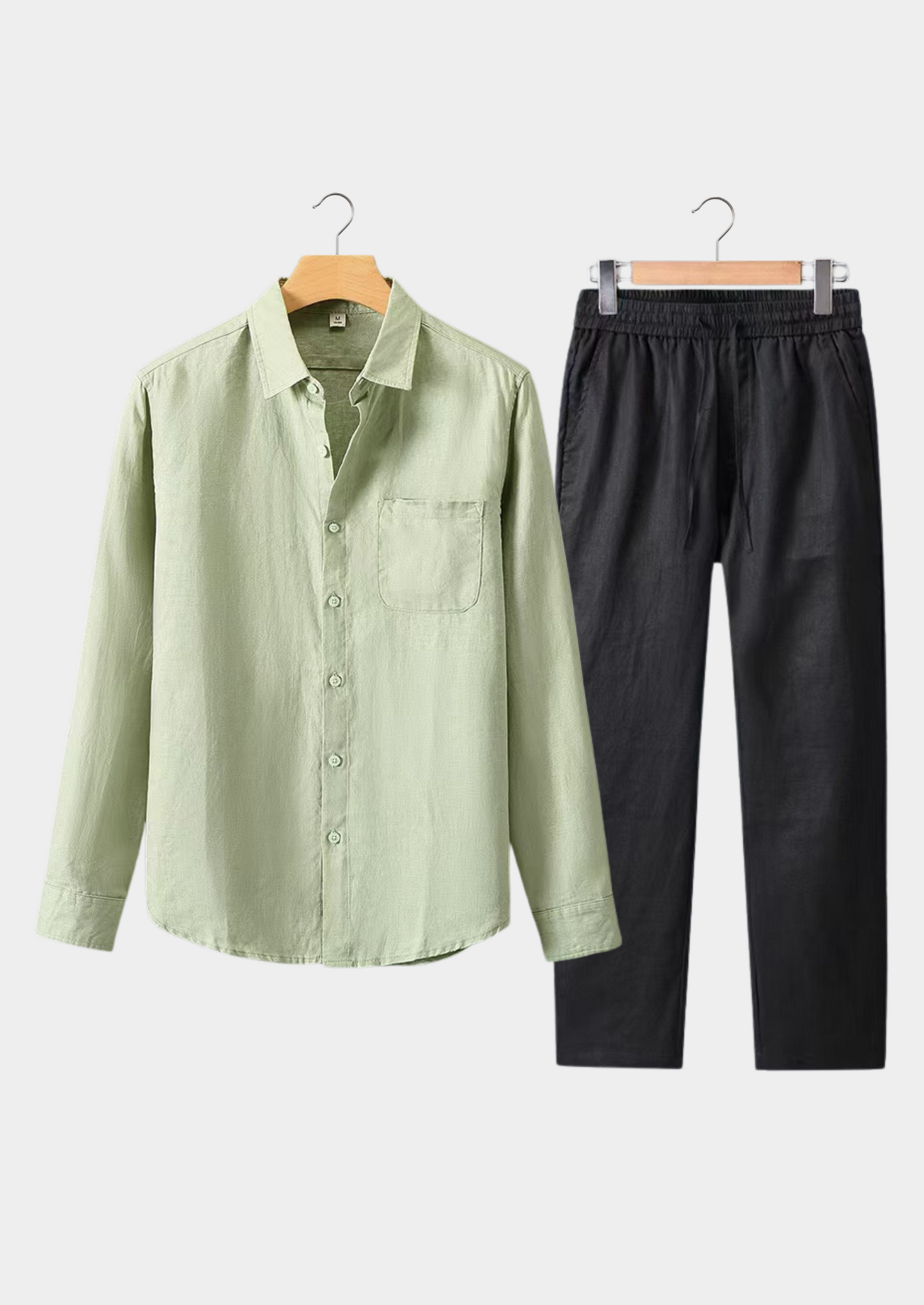 Dolcevita Longsleeve Summer Set - Mint Green/black | Solmar