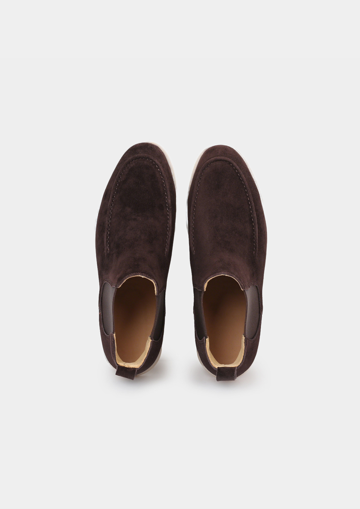 Coffee Suede Chelsea Boot | Solmar