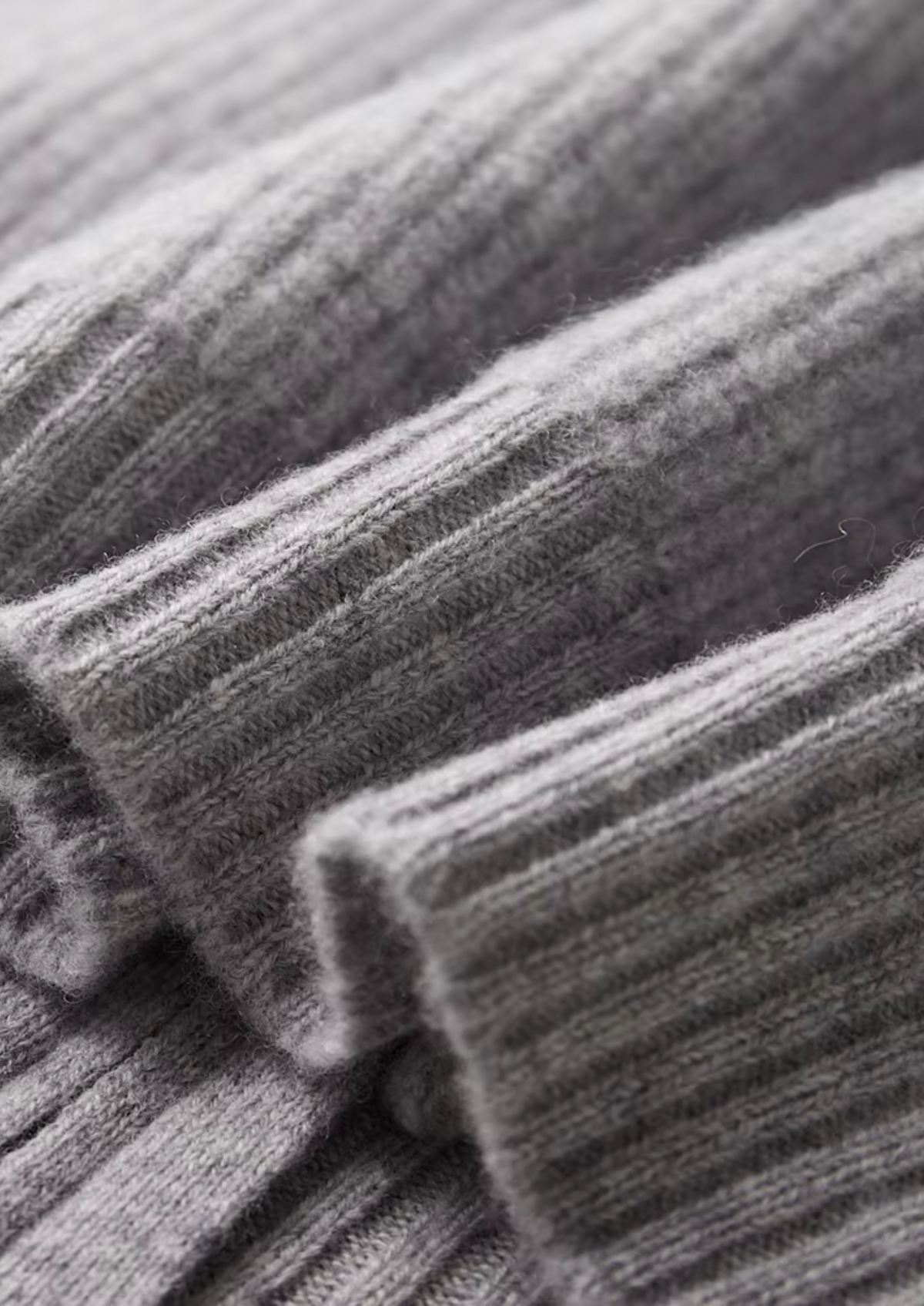 Pure Extra-Fine Merino Wool Ribbed Cardigan | Solmar