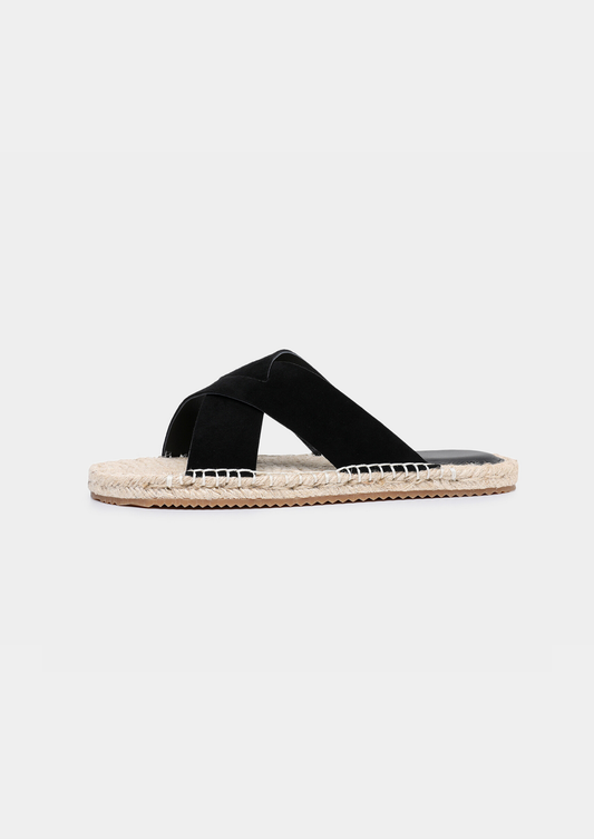 Black Resort Sandal | Solmar