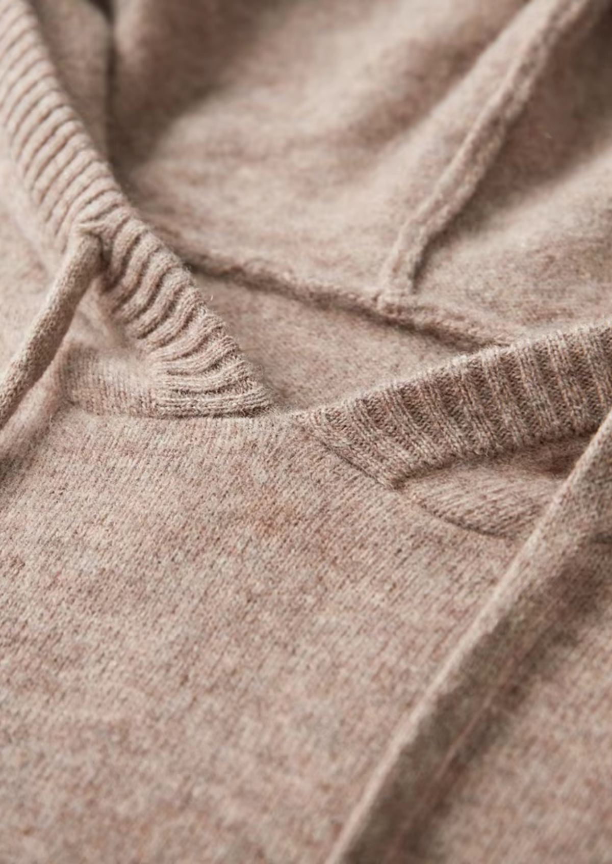 Pure Extra-Fine Merino Wool Beige Savro Set | Solmar