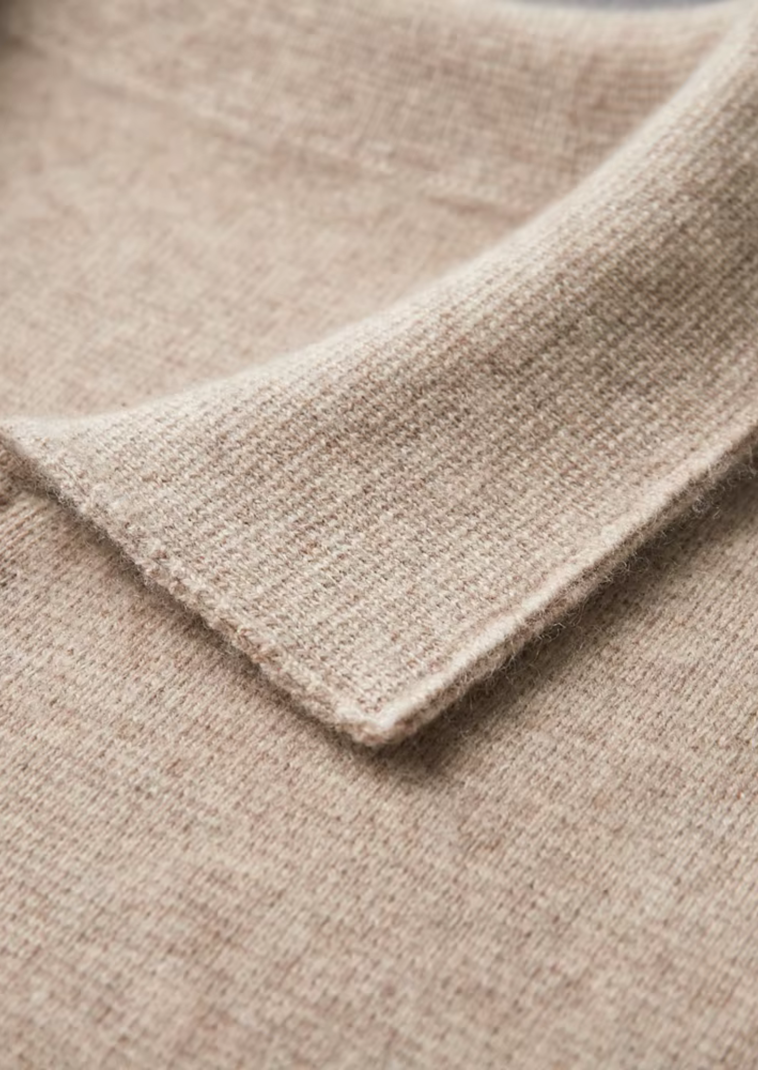 Pure Extra-Fine Merino Wool Zip Polo Cardigan | Solmar