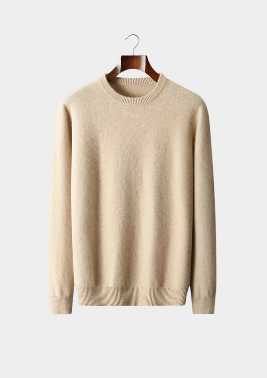 Pure Extra-Fine Merino Wool Classic Crewneck | Solmar