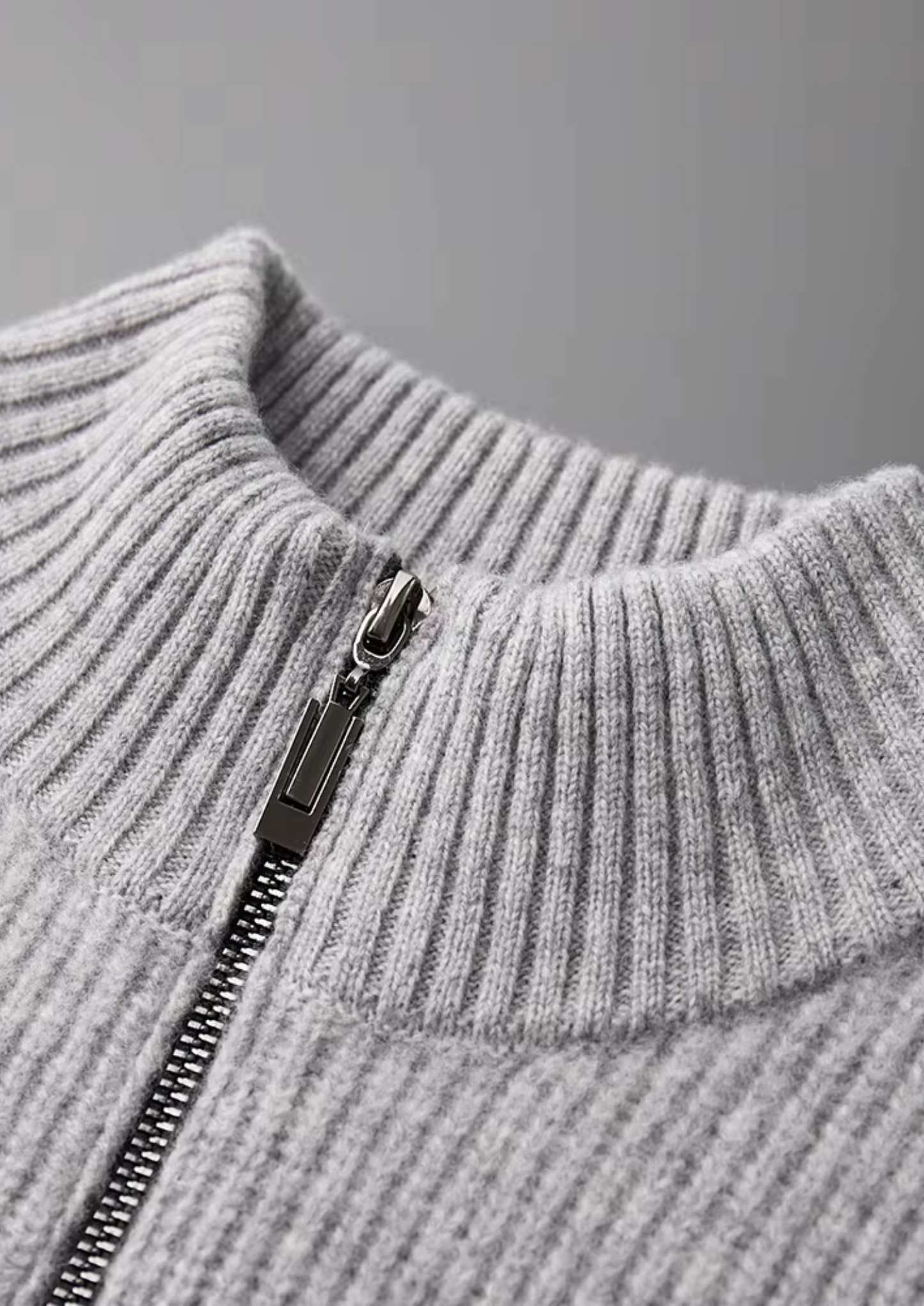 Pure Extra-Fine Merino Wool Ribbed Cardigan | Solmar