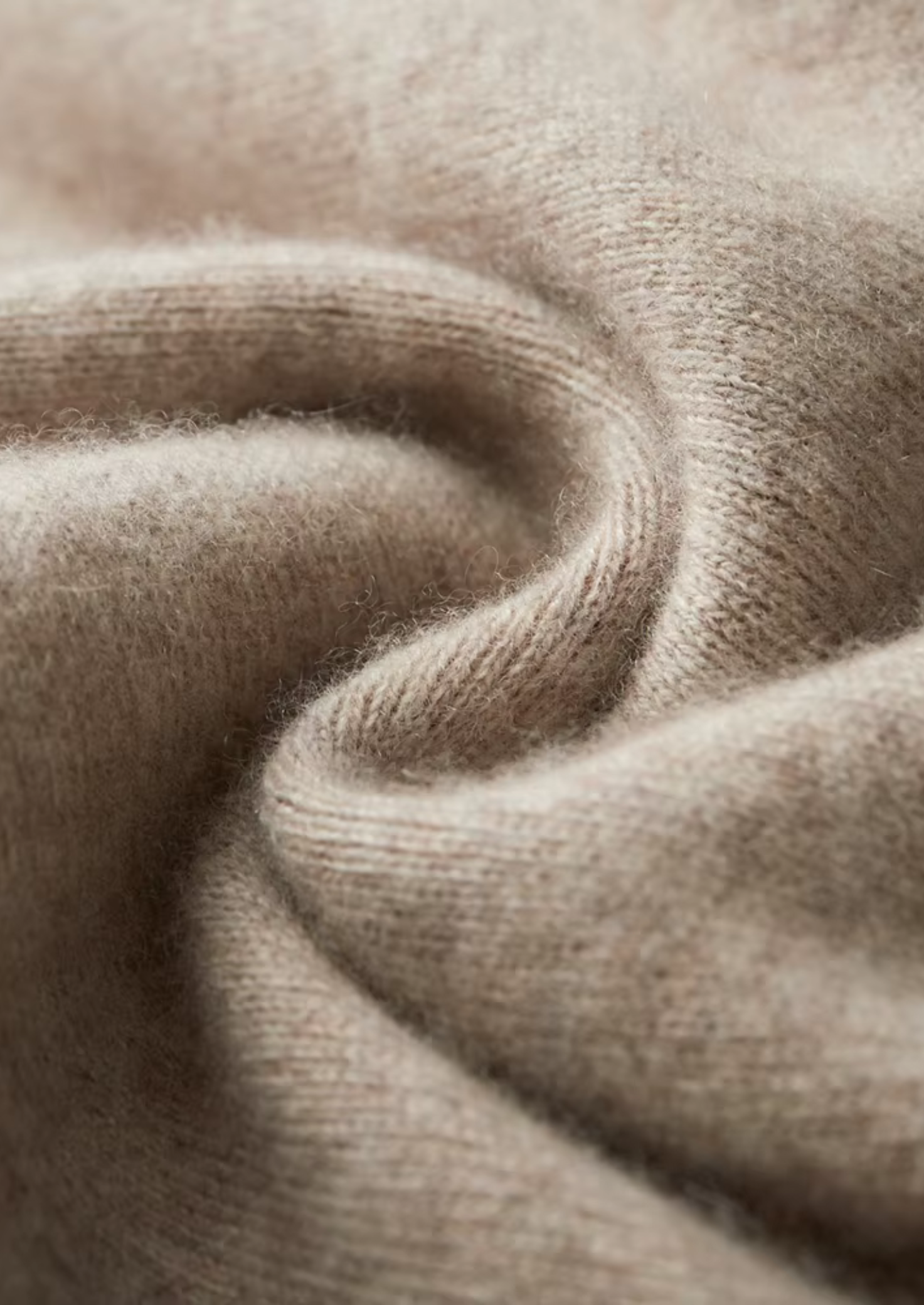 Pure Extra-Fine Merino Wool Sand Luzzo Set | Solmar