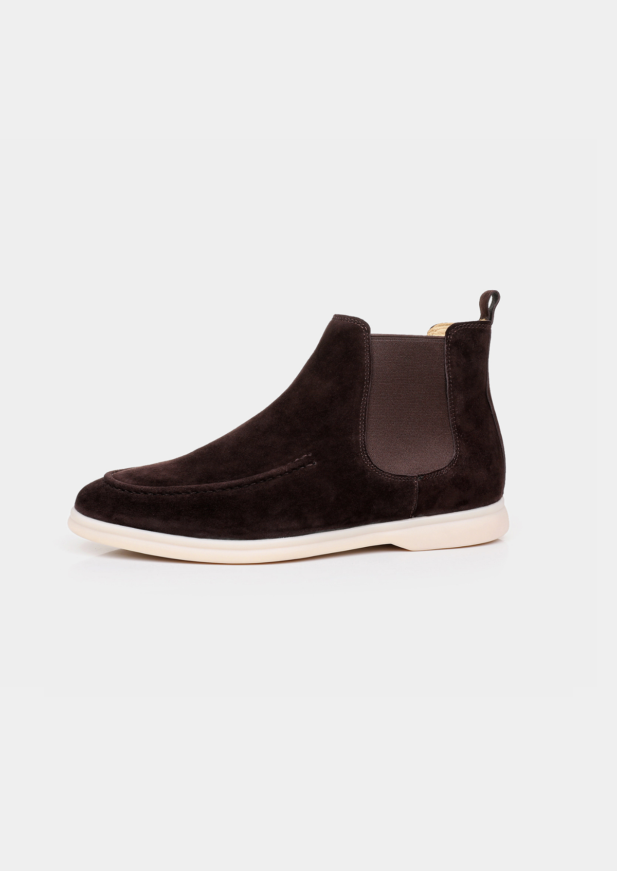 Coffee Suede Chelsea Boot | Solmar