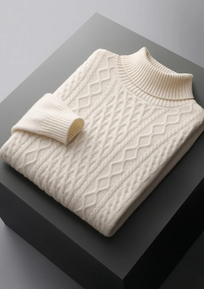 Pure Extra-Fine Merino Wool Wintertime Rollneck | Solmar