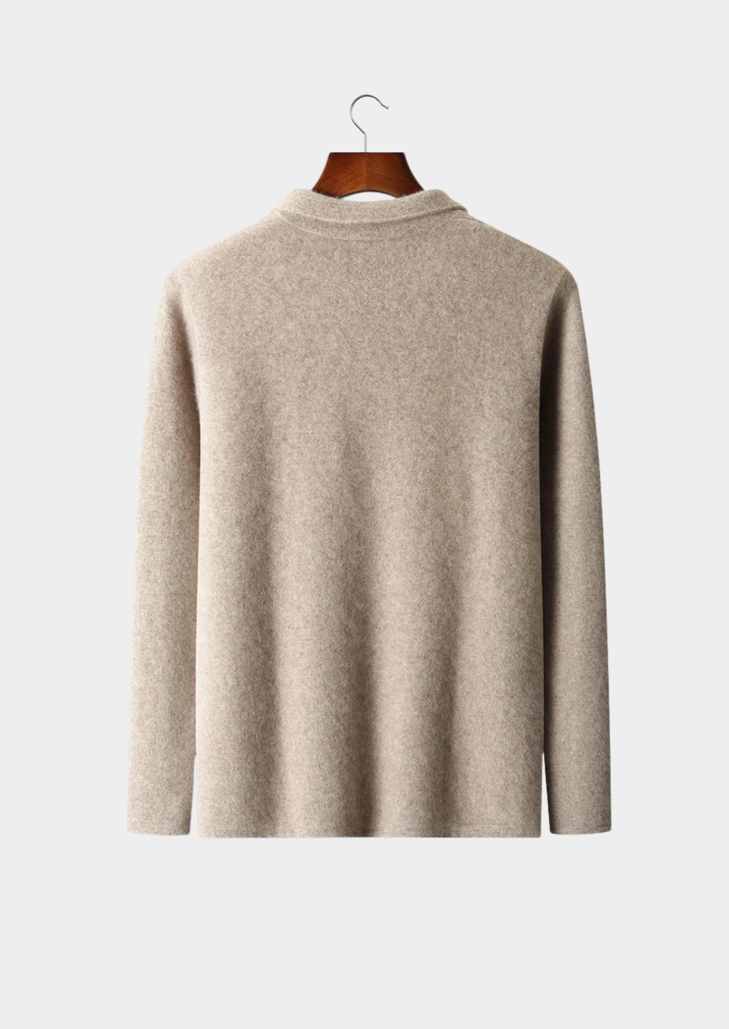 Premium Cashmere Zipper Cardigan | Solmar