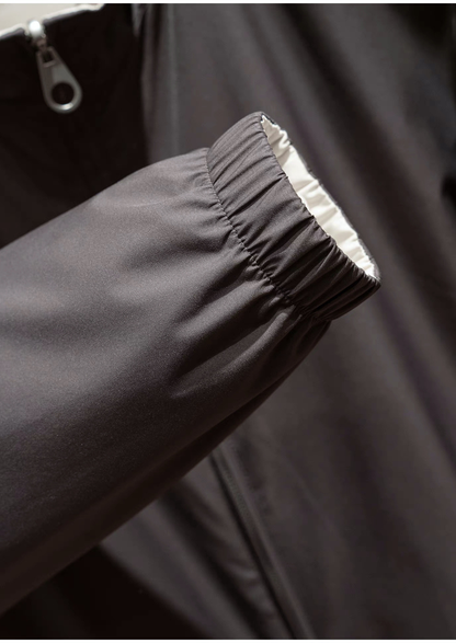 Fog Gray Technical Windbreaker Jacket | Solmar