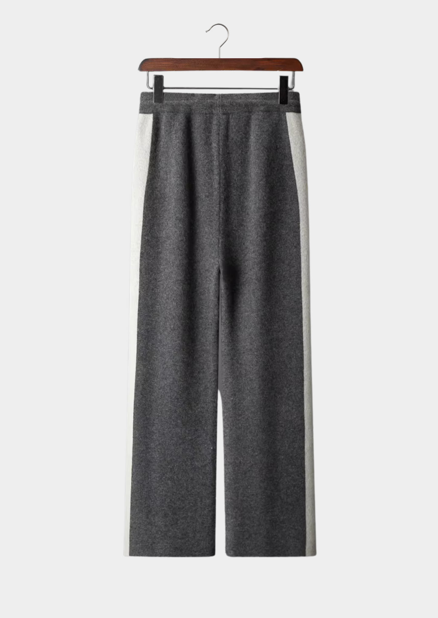 Pure Extra-Fine Merino Wool Wide Leisure Trousers | Solmar