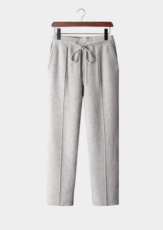 Pure Extra-Fine Merino Wool Leisure Trousers | Solmar