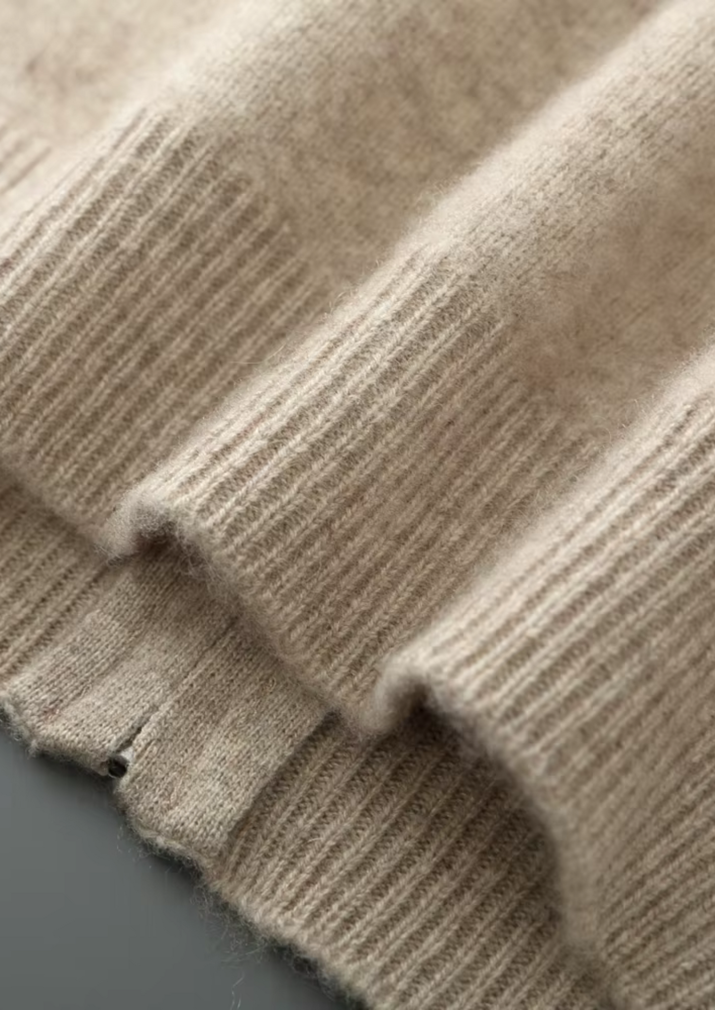 Pure Extra-Fine Merino Wool Zipper Cardigan | Solmar