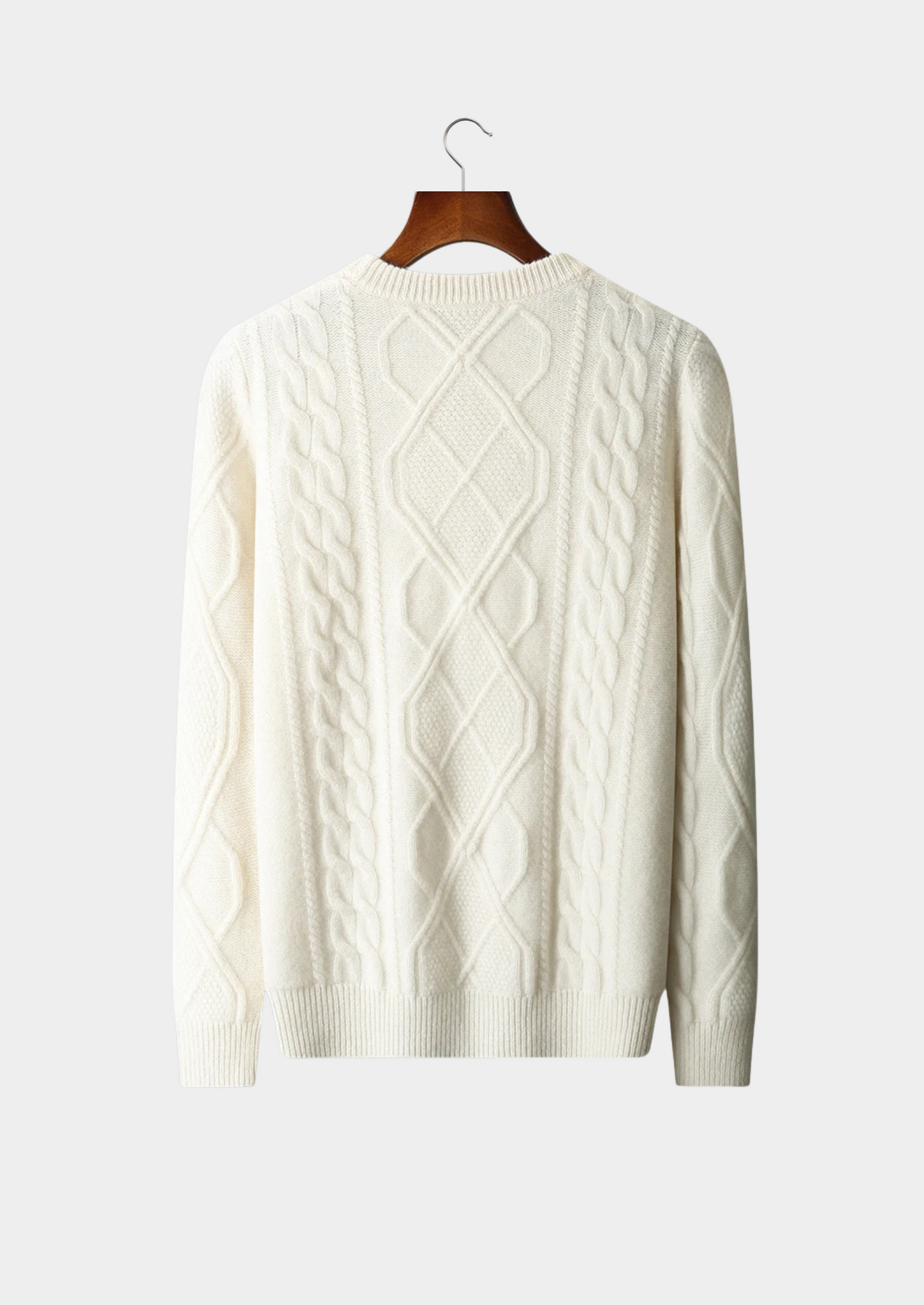 Pure Extra-Fine Merino Wool Wintertime Crewneck | Solmar