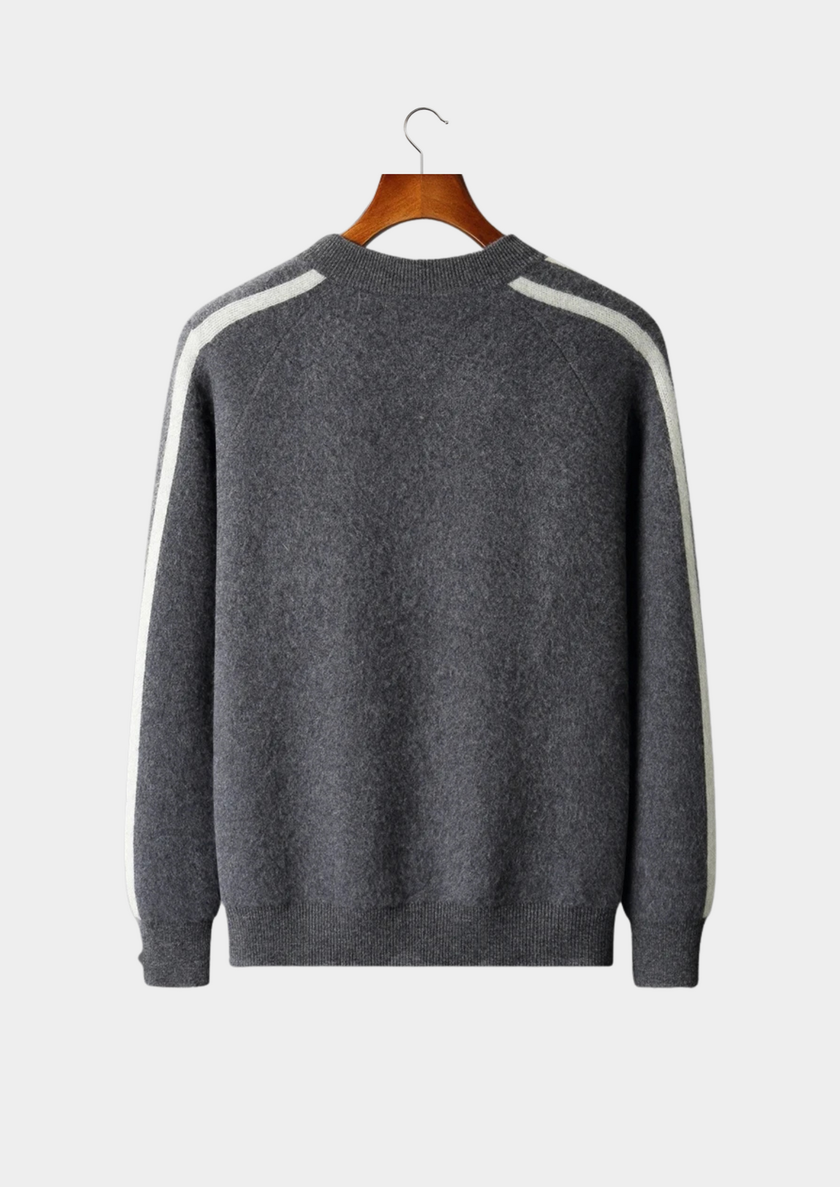 Pure Extra-Fine Merino Wool Striped Cardigan | Solmar
