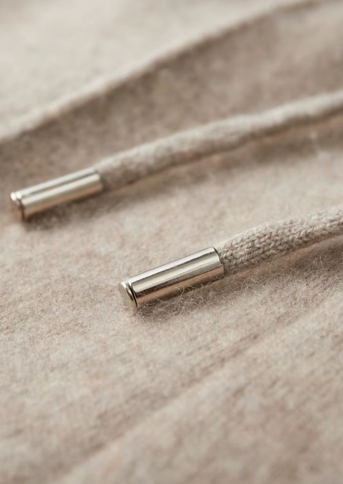 Pure Extra-Fine Merino Wool Sand Luzzo Set | Solmar