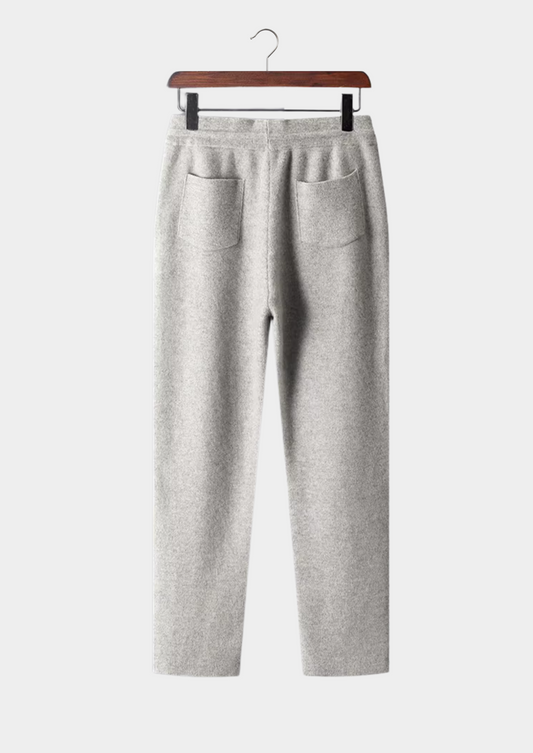 Pure Extra-Fine Merino Wool Leisure Trousers | Solmar