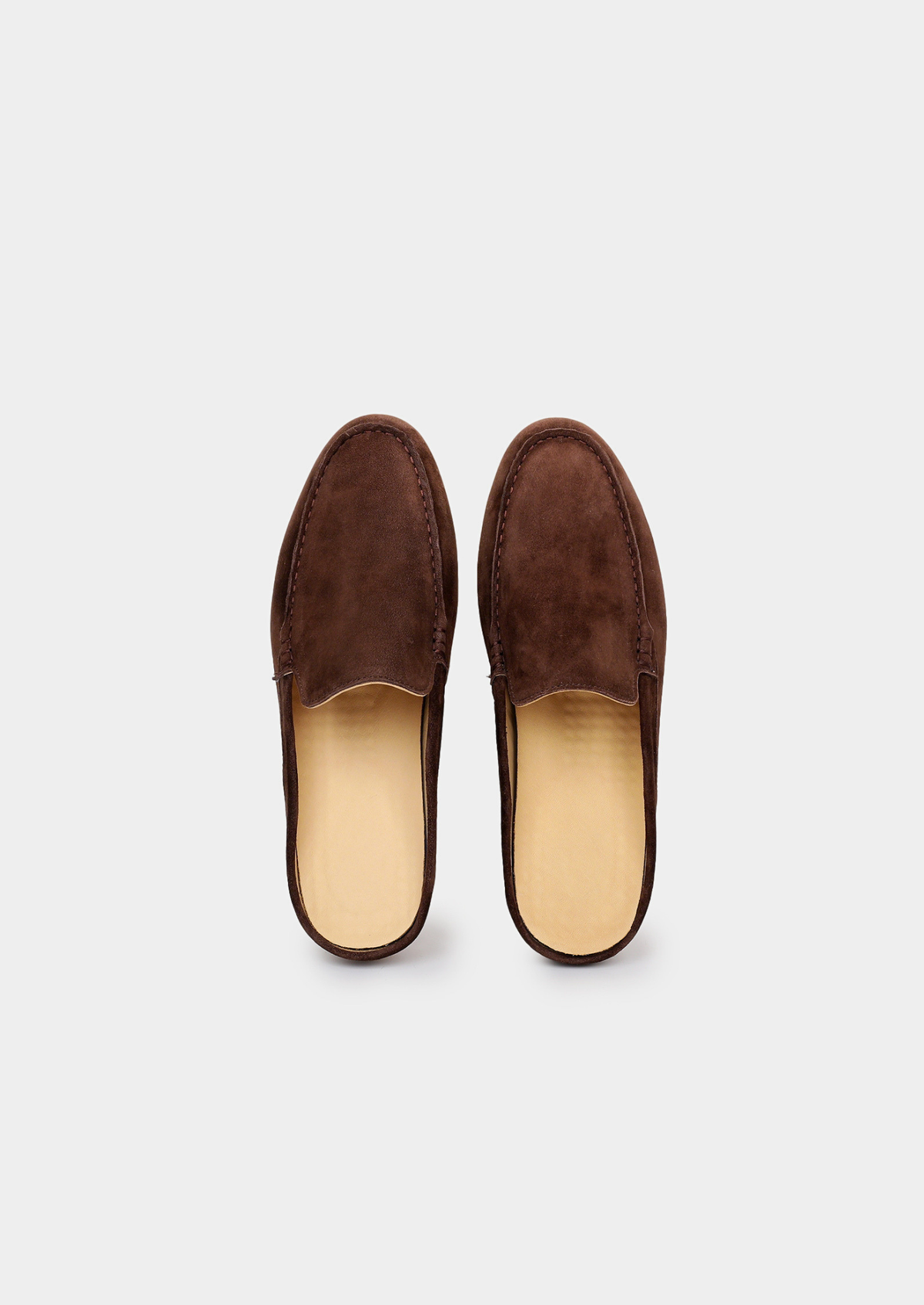 Coffee Marina Suede Slipper | Solmar