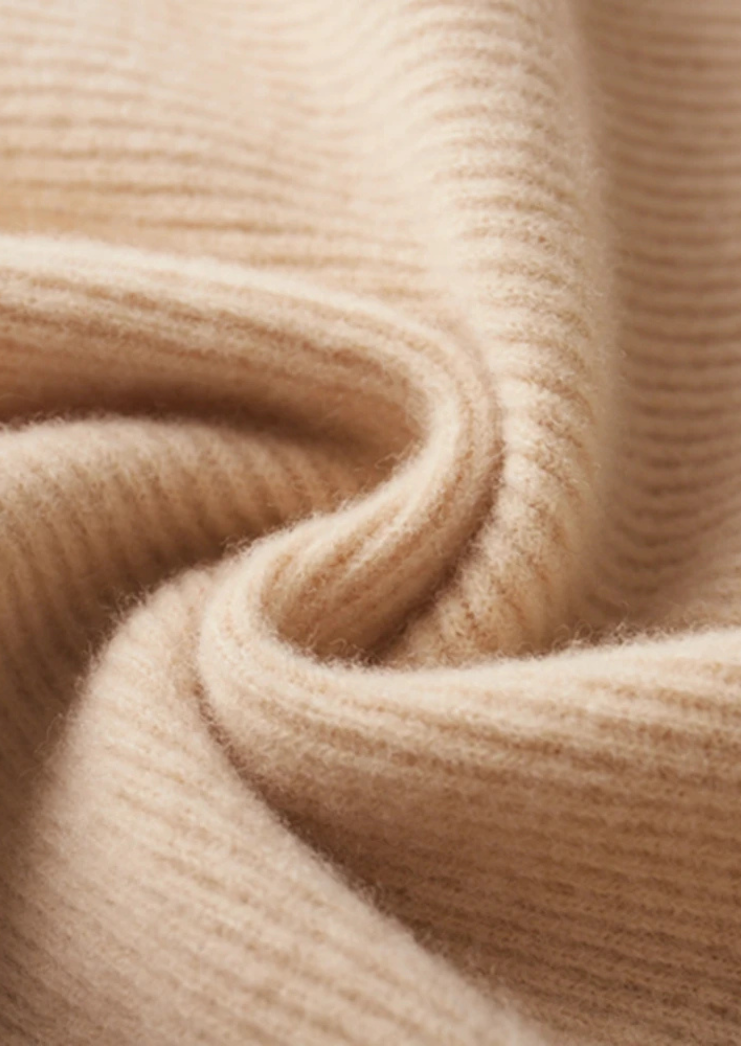 Pure Extra-Fine Merino Wool Ribbed Zip Cardigan | Solmar