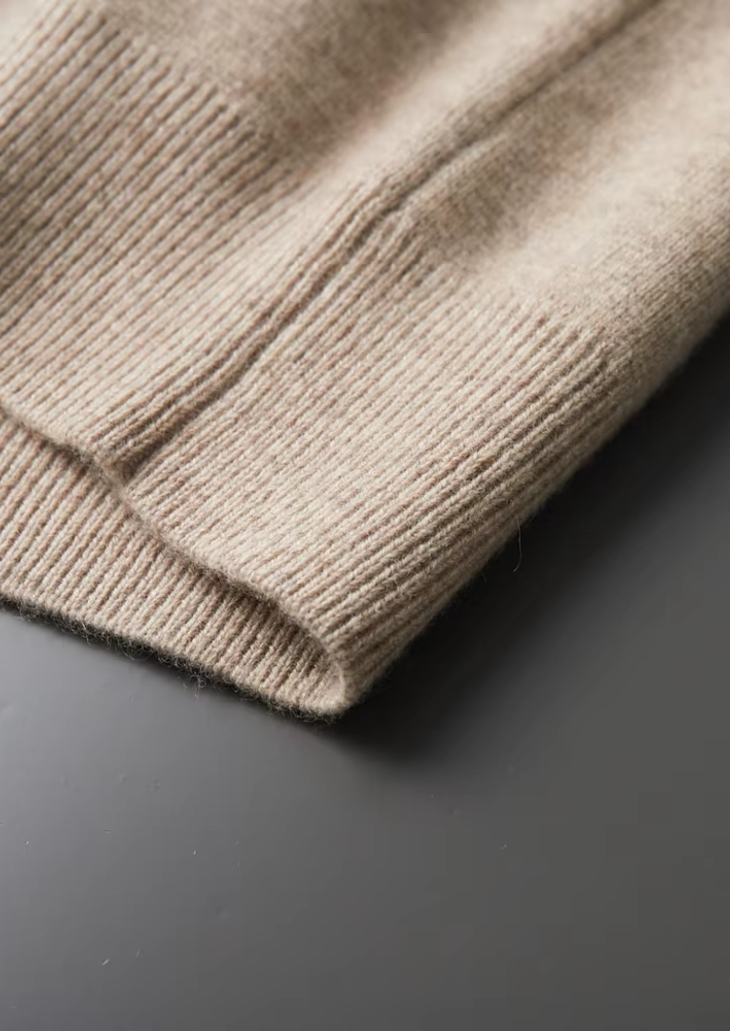 Pure Extra-Fine Merino Wool Zip Polo Cardigan | Solmar