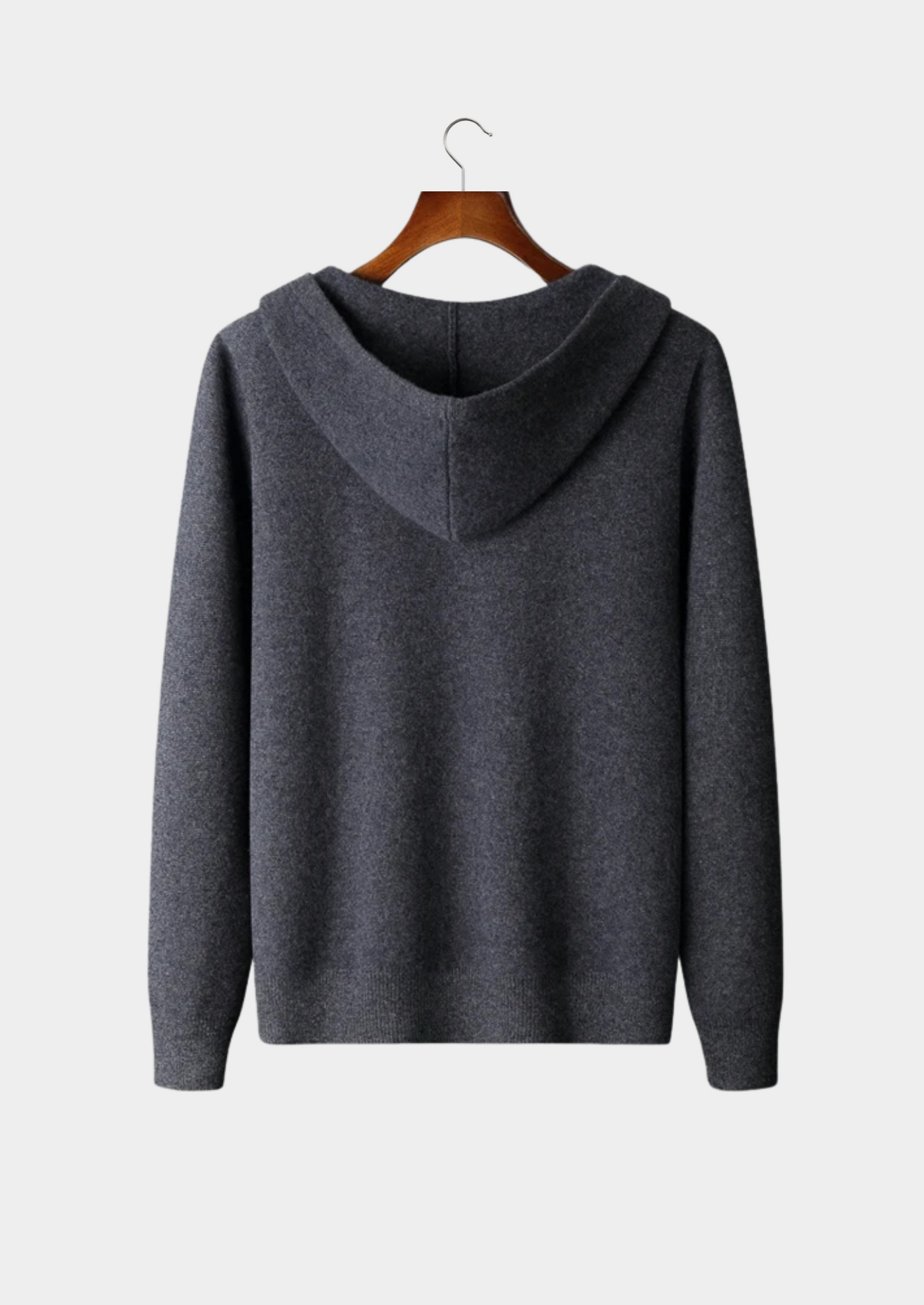 Premium Cashmere Zipper Hoodie | Solmar