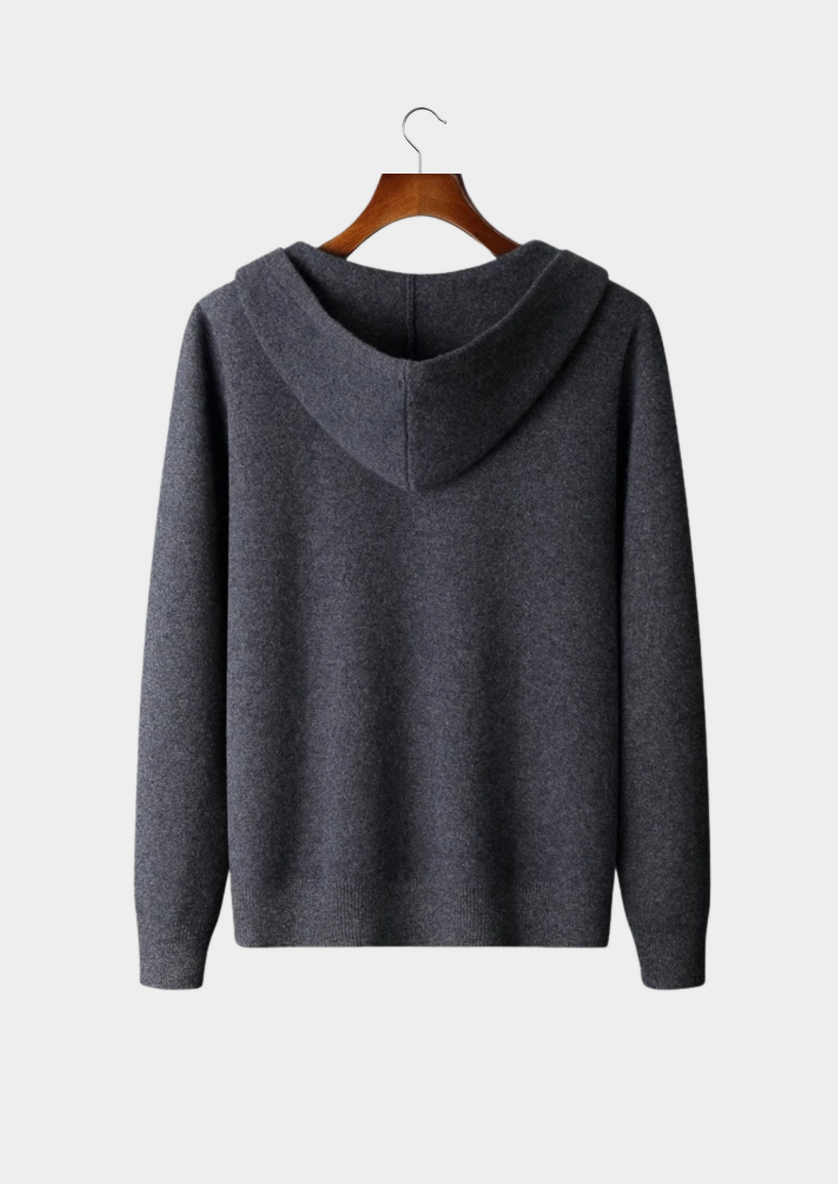 Premium Cashmere Zipper Hoodie | Solmar