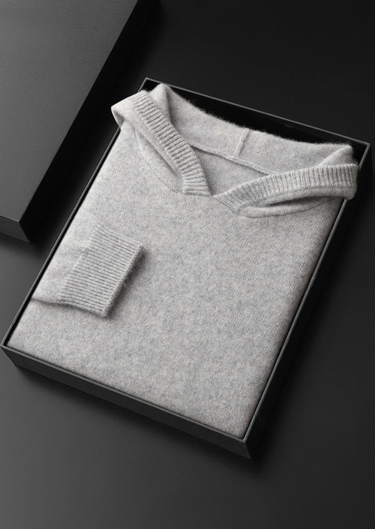 Premium Cashmere Leisure Hoodie | Solmar