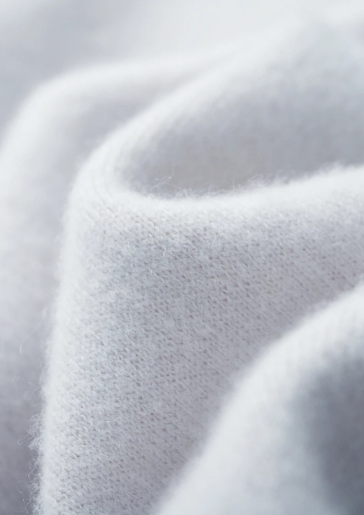 Premium Cashmere Two-Tone Zipper Hoodie | Solmar