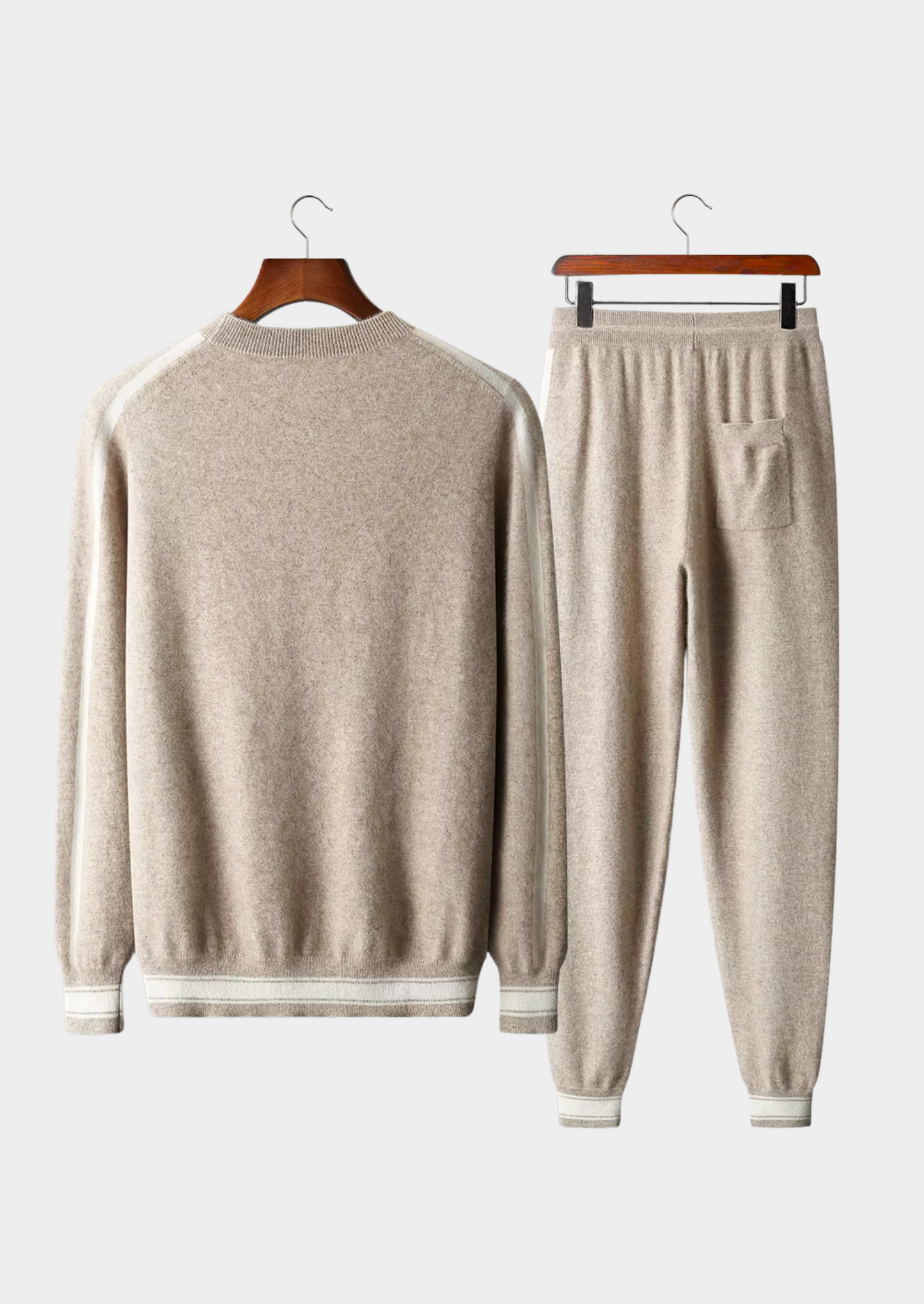 Premium Cashmere Sand Vienna Leisure Set | Solmar
