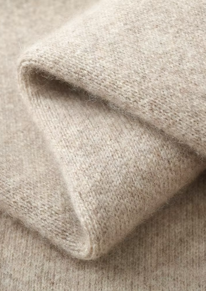Pure Extra-Fine Merino Wool V-Neck Cardigan | Solmar