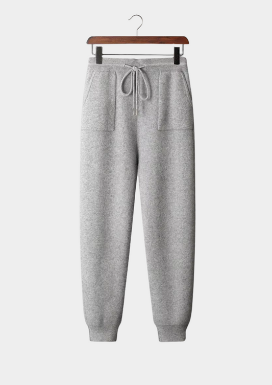 Premium Cashmere Leisure Joggers | Solmar