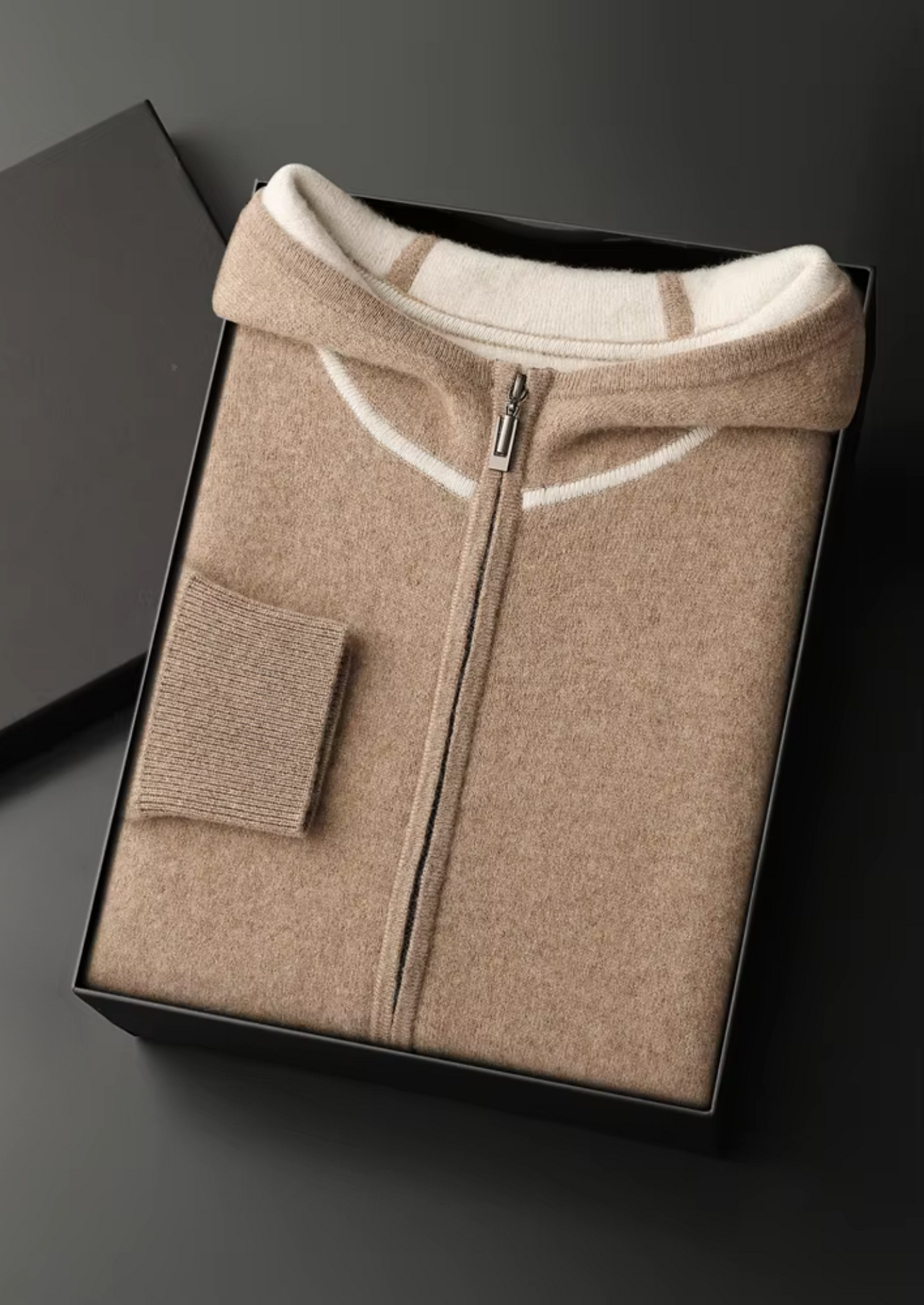 Conjunto de Estar Milano de Cachemira Premium Beige