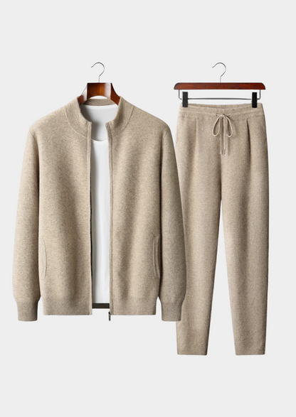 Premium Cashmere Sand Denis Leisure Set | Solmar