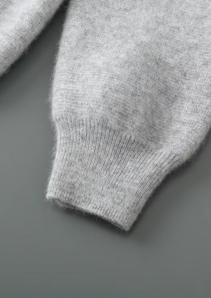 Pure Extra-Fine Merino Wool Zipper Hoodie | Solmar