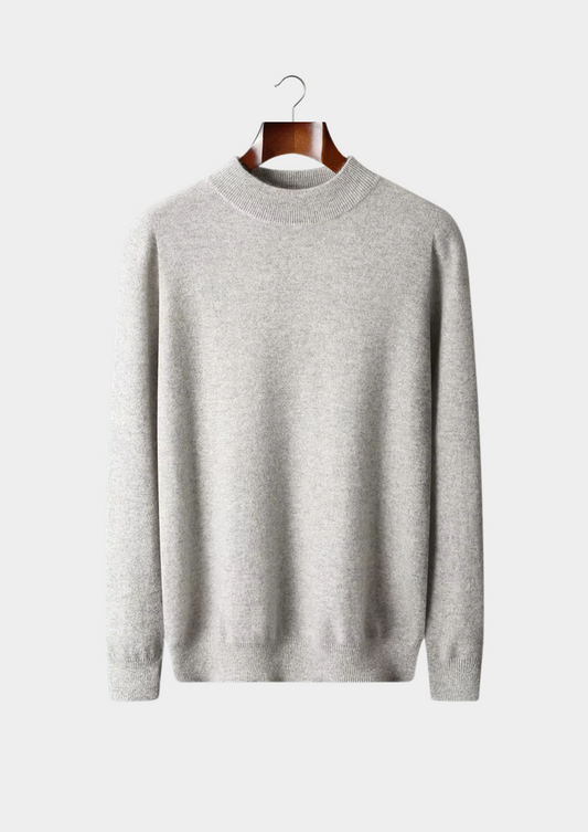 Pure Extra-Fine Merino Wool Classic Mockneck | Solmar