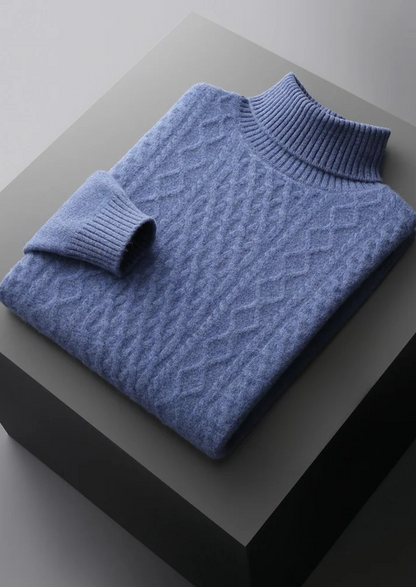 Pure Extra-Fine Merino Wool Wintertime Rollneck | Solmar