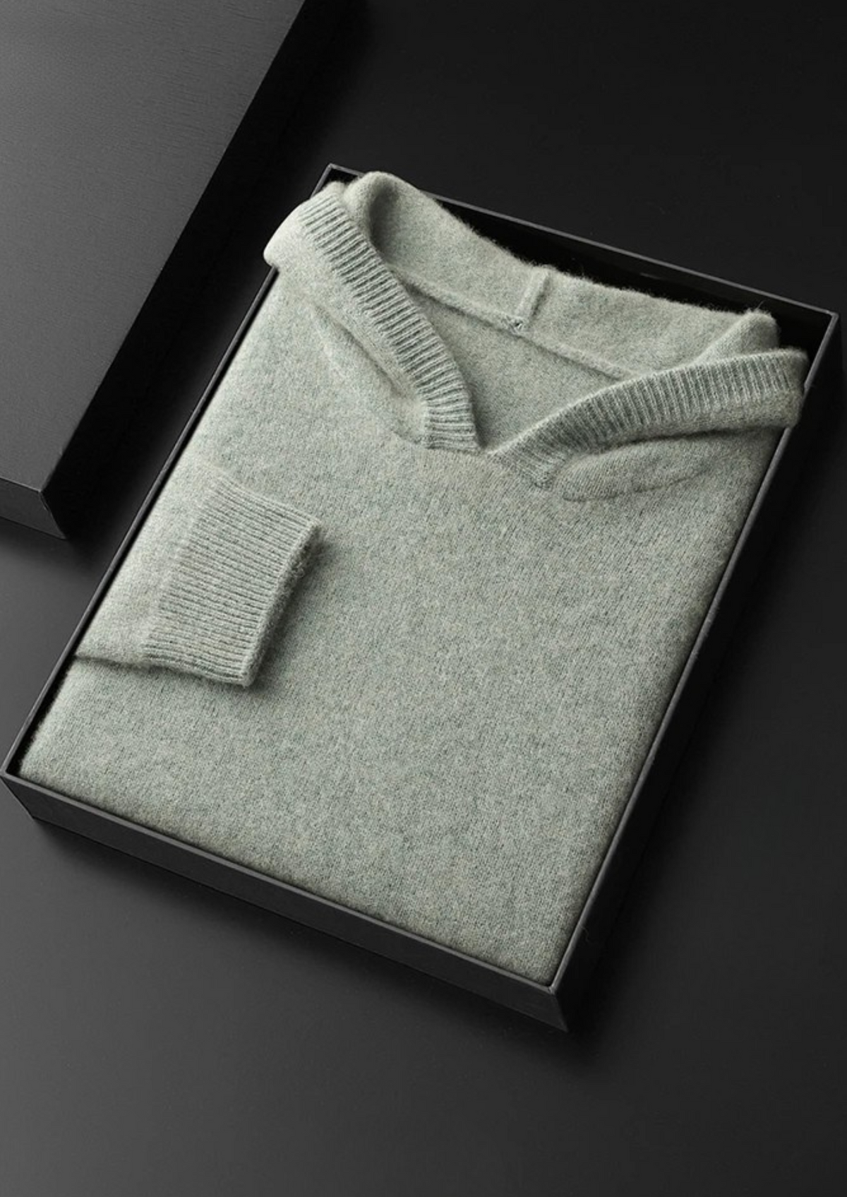 Premium Cashmere Leisure Hoodie | Solmar
